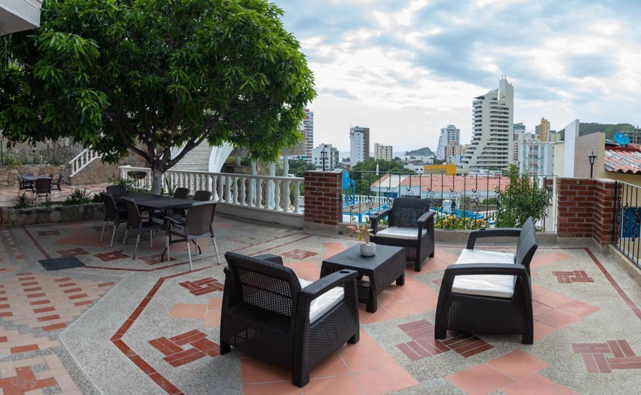 Hotel Cabanas Villa Roca, Rodadero Santa Marta  Zewnętrze zdjęcie