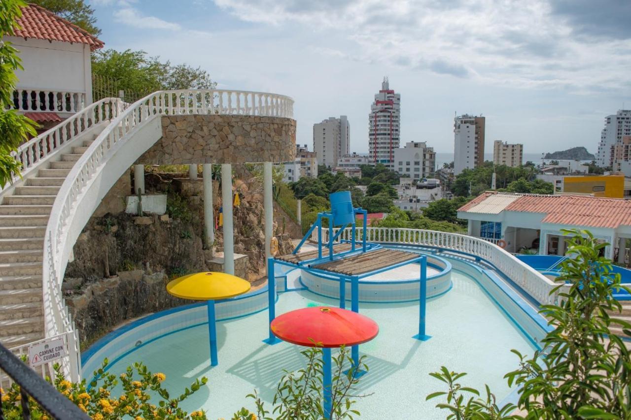 Hotel Cabanas Villa Roca, Rodadero Santa Marta  Zewnętrze zdjęcie